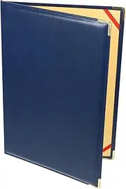 SHOWERORO Business Folder Writing Pad Binder Portfolio Organizer File Storage Folder Office Accessory Interview