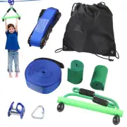 Zip Line Kit For Kids And Up To With Stainless Steel Ziplines Spri