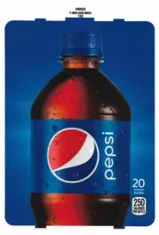 DIXIE NARCO 501E HVV & 276E Pepsi 20oz Label NSB22 715