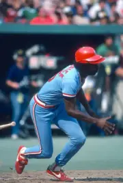 George Hendrick Of The St Louis Cardinals 1980 Baseball Photo 9