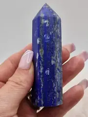 80g Lapis lazuli Crystal Sphere Tower Point Gemstone Healing Chakra