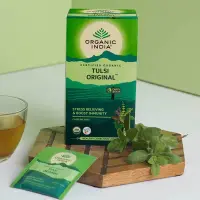 在飛比找蝦皮購物優惠-🍀有機印度牌 聖羅勒茶 原味 Organic India T