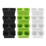 4PCS Stackable Flower Pot Wall Hanging Vertical Planter Succulent Plants Bonsai
