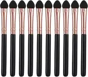 10PCS Sponge Eyeshadow Brush Sets Reusable Sponge Eyeshadow Brush Professional Eyeshadows Applicators Eye Makeup Applicators Double Sided Sponges Tip Eyeshadows Applicator Makeup Brushes for Women