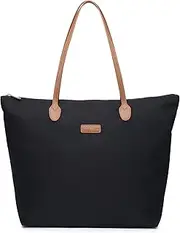 [NNEE] Water Resistant Light Weight Polyester Nylon Tote Bag Handbag