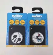 Disney Mickey and Friends Phone Grip SpinPop Minnie & Mickey Lot of 2