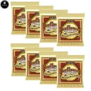 2003 ERNIE BALL EARTHWOOD MEDIUM LIGHT 12-54 ACOUSTIC GUITAR STRINGS 8 SETS