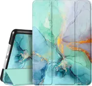 MCC iPad Air 5 10.9" 2022 Smart Case Cover Hard Back Apple Air5 Marble [Green]
