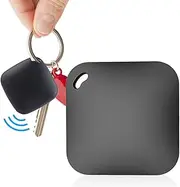 Tomedeks 1 x Apple Key Finder, Air Tag Alternative, Key Finder, Smart Tag with Apple Find My App (iOS Only) for Keys/Suitcase/Luggage, Black, multicoloured, A