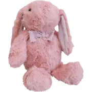 Harriet the Medium Plush Bunny - Soft Pink Comfort Toy, 33cm