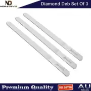 3 PCS Diamond Deb Foot Dresser Podiatry Skin Care Manicure Pedicure Instruments