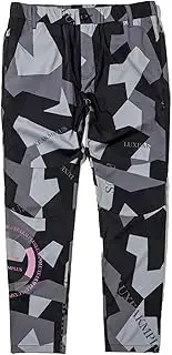 リュクスエイケイエムプラス(LUXEAKMPLUS) Luxe K Plus Men's Golf Pants, Camo Pattern Track Pants