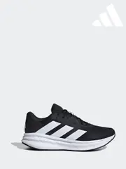 adidas Black/white Galaxy 7 Running Trainers (K94562) | $104