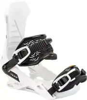 Nitro Team Men's Snowboard Bindings, White, Large MY25