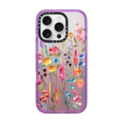 iPhone 16 Pro Impact Case MagSafe Compatible Jardin De Fleurs 1 phone case