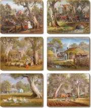 Cinnamon Home Amongst the Gum Trees Placemats Set of 6