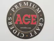 Hard Apple Cider Coaster ~ ACE Cider Co ~ Sebastopol, CALIFORNIA Premium Ciders