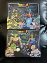 2 Sets of Battle Packs - Goku VS Broly & Golden Frieza Vs Goku God Blue