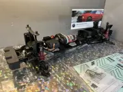 CEN Racing Ford F450 Dually 1/10 4wd Roller Slider Chassis w/ Servo & Motor ARTR
