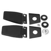 TKSE Liftgate Window Hinges, 926 119 Stainless Steel Tailgate Hatch Glass Hinge Set for Wrangler YJ TJ LJ 1987‑2006