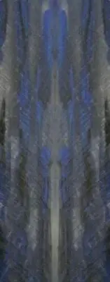 Denim Mist BTW38Mini Acrylic Mini Knife Scale 3/16" x 1" x 6"