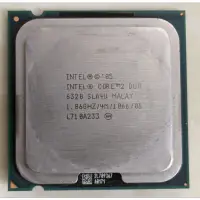 在飛比找蝦皮購物優惠-Intel Core 2 雙核心處理器 E6320