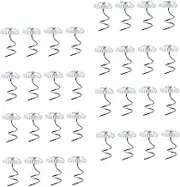 Cabilock 60Pcs Pins Dust Ruffle Fixing Pins for Sofa Covers and Bed Easy to Install and Remove Non Rusting Design for Flatter Look
