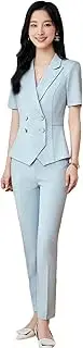 [Generic] Women Blazer Skirt Suits Jacket Ladies Work Wear Set Office Uniform Styles