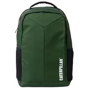 Caterpillar Men's Reflective Logo Backpack Adjustable Strap 45x31cm Dark Green