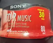 Recordable Disk Blank Music CD-R Music 80min 30 Pack
