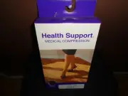 Carolon Health Support Compression Stockings Black Thigh A 15-20 Mmhg