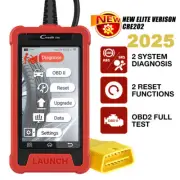2025 LAUNCH CRE202 Auto OBD2 Diagnostic Scanner Tool Engine ABS SRS Code Reader
