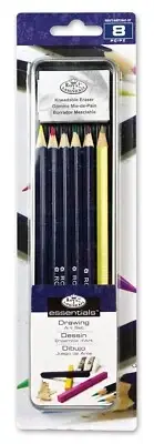 Royal & Langnickel Drawing Colour Pencils Mini Tin Set