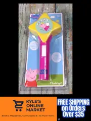 Peppa Pig Flashlight - Sakar - 2019 - NEW