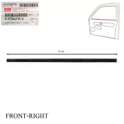 For Isuzu D-Max Dmax Hi-Lander 2003 08 10 Front Rh Inner Weatherstrip Door Belt