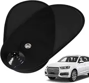 Window Sun Blocker Car Sunshade - Auto Side Window Visor Shield, Vehicles Sun Glare Protection | Adjustable Suction Cup Mounted Window Shades with UV Reflective Screen, Car Accessories for Travel