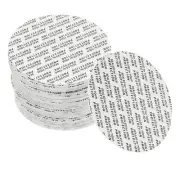 100Pcs Foam Lid Liners, Pressure Sensitive Liners for Sealing, 65mm