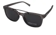Kenneth Cole Reaction Mens Plastic Frosted Grey Square Sunglass KC1390. 20A