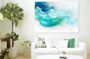 Abstract beautiful Cloud Colorful Painting Canvas Print Home Decor Wall Art GIFT