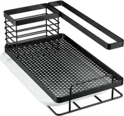 Kitchen Sink Organizer Caddy Sleek Brush Sponge Holder Kitchen Accessories