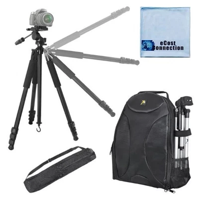80" Inch Camcorder Tripod & Backpack for Nikon D70 D700 D800 D7000