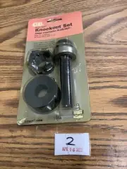 GB Knockout Set For 1 1/4” Conduit KOS-1250DS