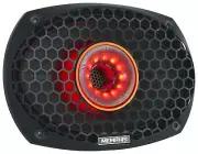 Memphis Audio SRXP69WT V2 SRX Pro 6x9" 300w Full Range Car Stereo Speaker w/LED