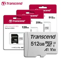 在飛比找蝦皮購物優惠-創見 Transcend 300S micro SDXC C