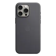 Apple iPhone 15 Pro FineWoven Case with MagSafe - Black