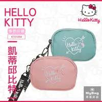 在飛比找Yahoo奇摩購物中心優惠-Hello Kitty 零錢包 凱蒂邱比特 雙層零錢包 三麗