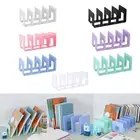 Acrylic Bookends Desk Organizer Sturdy Handbag Storage Rack Book Stand for