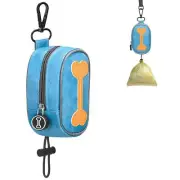 Wenbujiadian Hands Free Dog Poop Bag Holder for Leash with Big Opening, Dog P