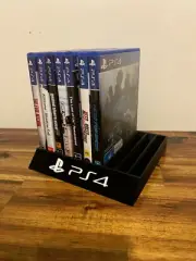 Sony Playstation 4 PS4 Game Case Holder Stand Hold 10 Games