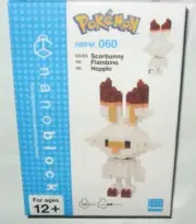 Kawada Nanoblock Pokemon Scorbunny NBPM_060